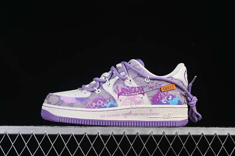 All categories Nk Air Force 1 Air Force series Nk Air Force 1 Low Air Force low-top Nike Air Force 1'07 Low "Dreaming" Hand-painted graffiti Love the sky and weave dreams Air Force 1 low-top casual sneakers BD7700-202